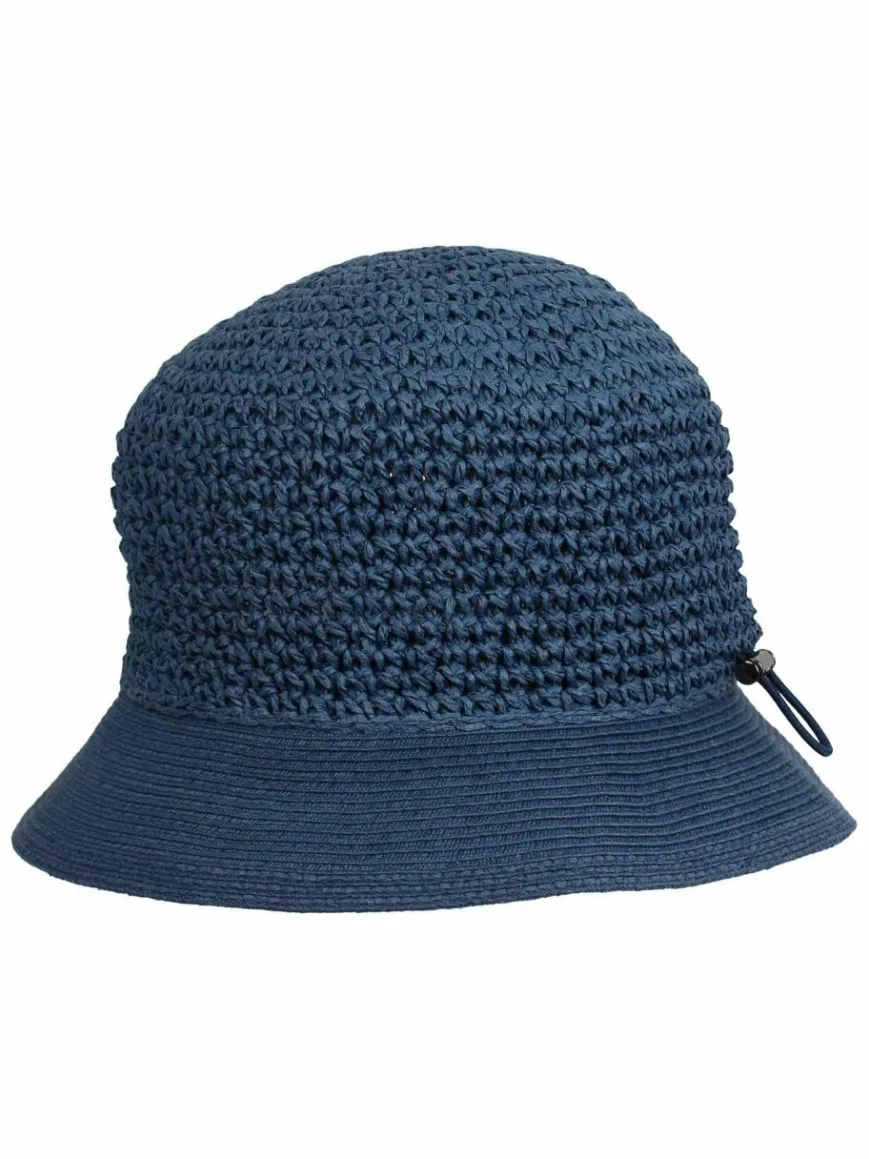 Loevenich Mützen & Hüte*Damen Kopfbedeckung blau uni