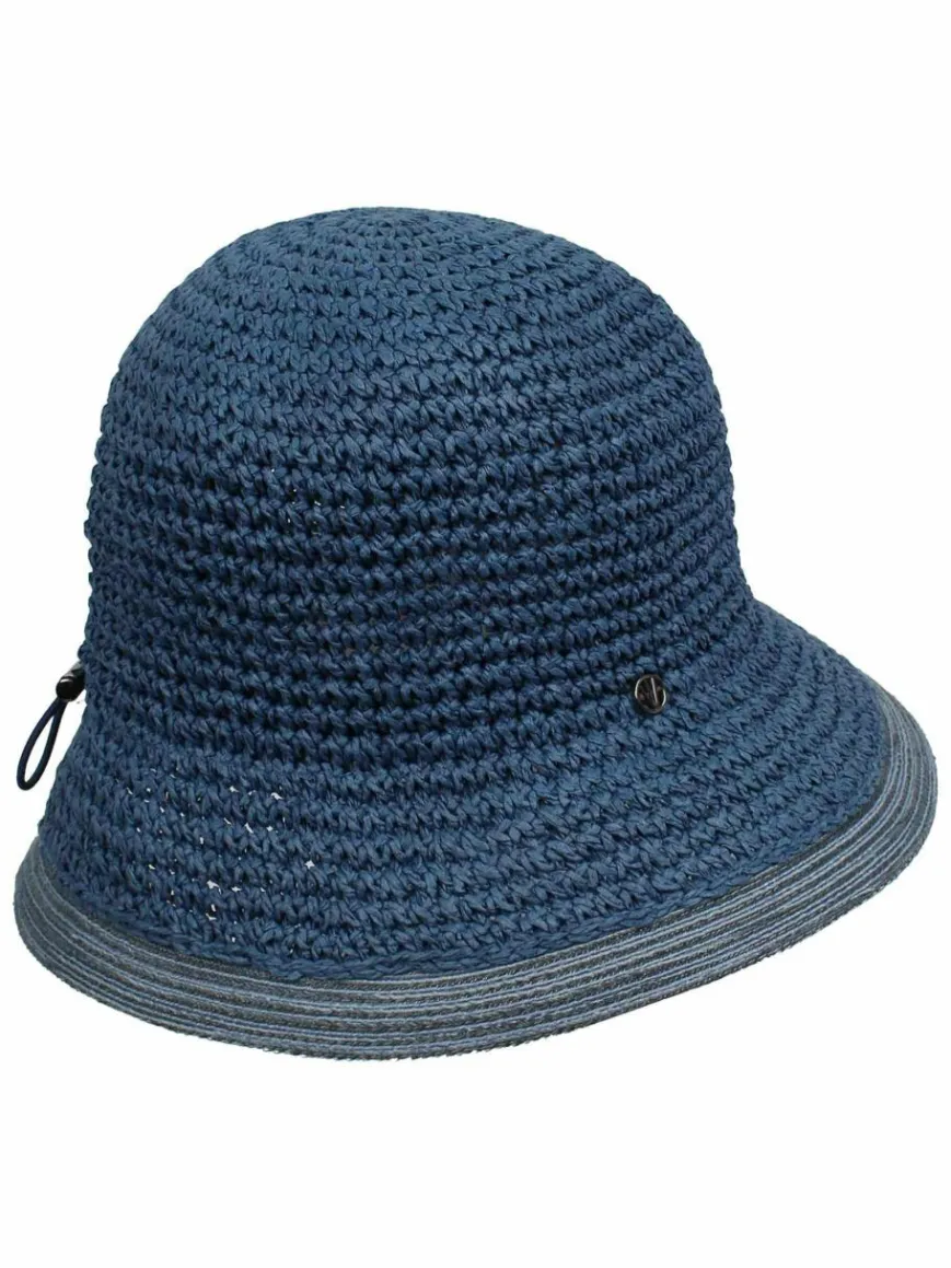 Loevenich Mützen & Hüte*Damen Kopfbedeckung blau uni