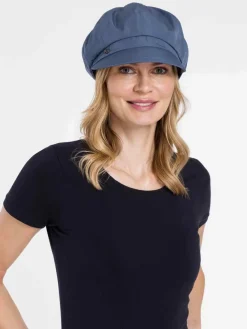 Loevenich Mützen & Hüte*Damen Kopfbedeckung blau uni