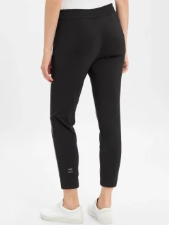 Marc Cain Sports Hosen*Damen Kunstlederhose - Rhodos schwarz uni