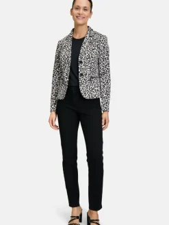 Betty Barclay Blazer*Damen Kurzblazer mehrfarbig gemustert