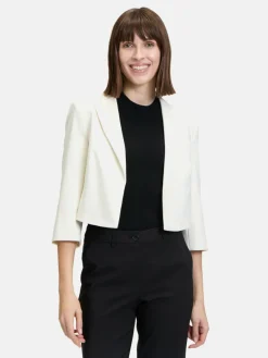 Betty Barclay Blazer*Damen Kurzblazer weiß uni