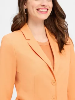 Marie Lund Blazer*Damen Kurzblazer aprikot uni