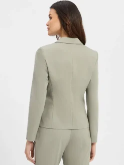 Marie Lund Blazer*Damen Kurzblazer lind uni