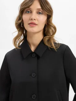 comma Blazer*Damen Kurzblazer schwarz uni