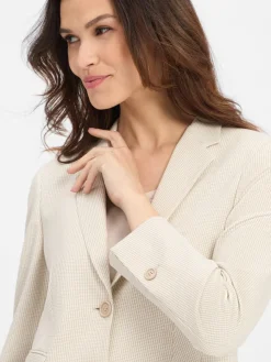 JOOP! Blazer*Damen Kurzblazer - Jackie-X ecru beige kariert