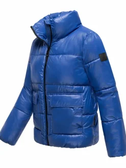 Navahoo Jacken & Westen*Damen Kurzjacke - Eispracht 14 blau uni