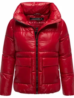 Navahoo Jacken & Westen*Damen Kurzjacke - Eispracht 14 rot uni