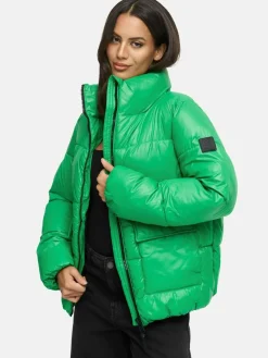 Navahoo Jacken & Westen*Damen Kurzjacke - Eispracht 14 grün uni