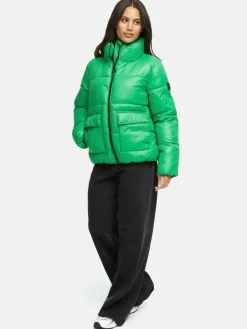 Navahoo Jacken & Westen*Damen Kurzjacke - Eispracht 14 grün uni