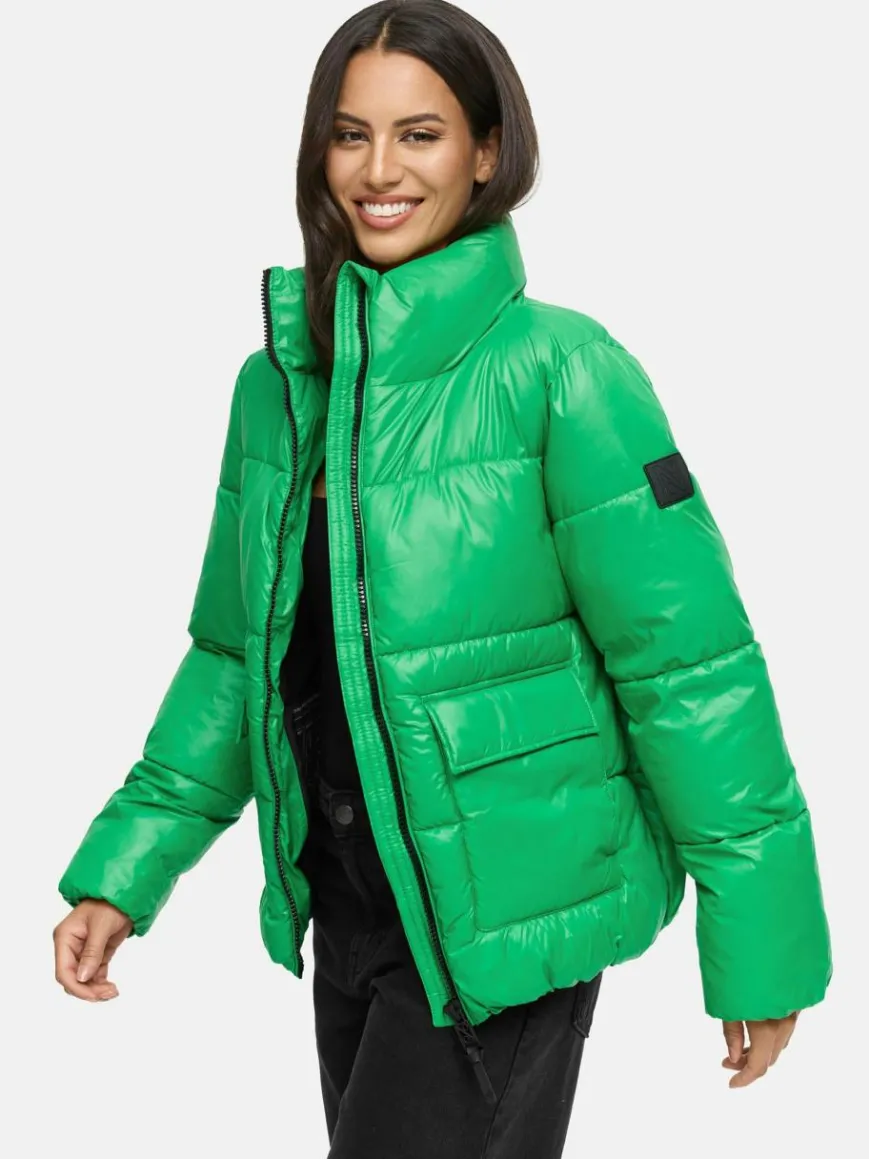 Navahoo Jacken & Westen*Damen Kurzjacke - Eispracht 14 grün uni