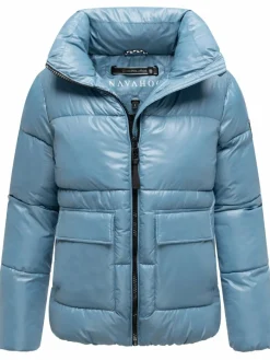 Navahoo Jacken & Westen*Damen Kurzjacke - Eispracht 14 blau uni