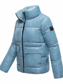 Navahoo Jacken & Westen*Damen Kurzjacke - Eispracht 14 blau uni