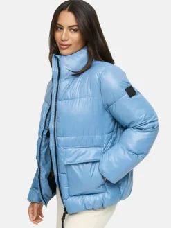 Navahoo Jacken & Westen*Damen Kurzjacke - Eispracht 14 blau uni