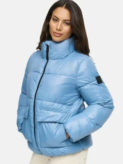 Navahoo Jacken & Westen*Damen Kurzjacke - Eispracht 14 blau uni