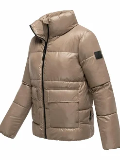Navahoo Jacken & Westen*Damen Kurzjacke - Eispracht 14 taupe uni