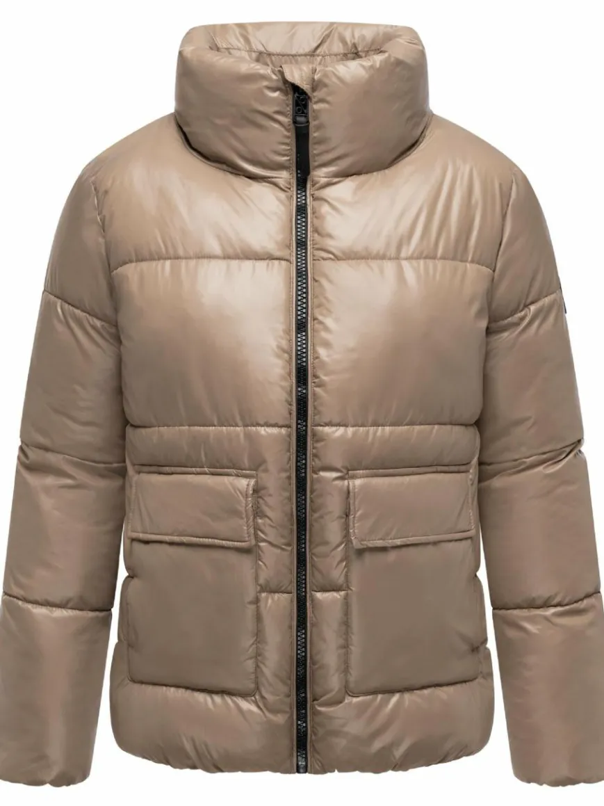 Navahoo Jacken & Westen*Damen Kurzjacke - Eispracht 14 taupe uni