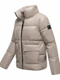 Navahoo Jacken & Westen*Damen Kurzjacke - Eispracht 14 taupe uni