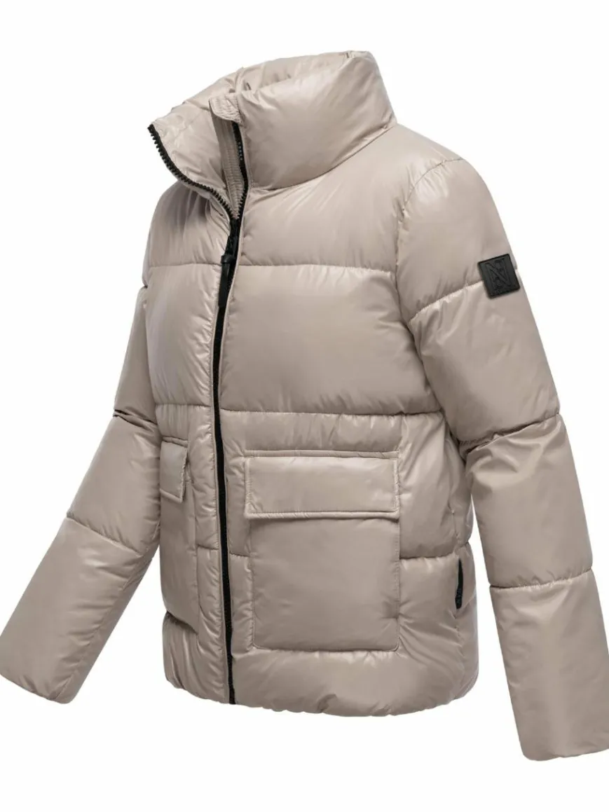 Navahoo Jacken & Westen*Damen Kurzjacke - Eispracht 14 taupe uni