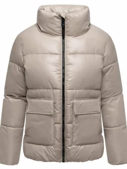 Navahoo Jacken & Westen*Damen Kurzjacke - Eispracht 14 taupe uni