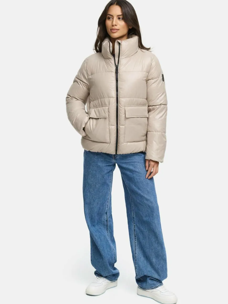 Navahoo Jacken & Westen*Damen Kurzjacke - Eispracht 14 taupe uni