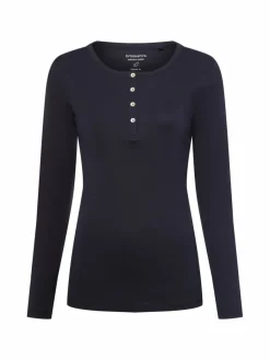 brookshire Shirts & Tops*Damen Langarmshirt marine uni