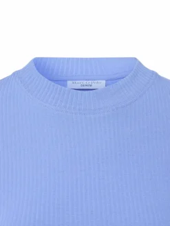 Marc O'Polo Denim Shirts & Tops*Damen Langarmshirt blau uni