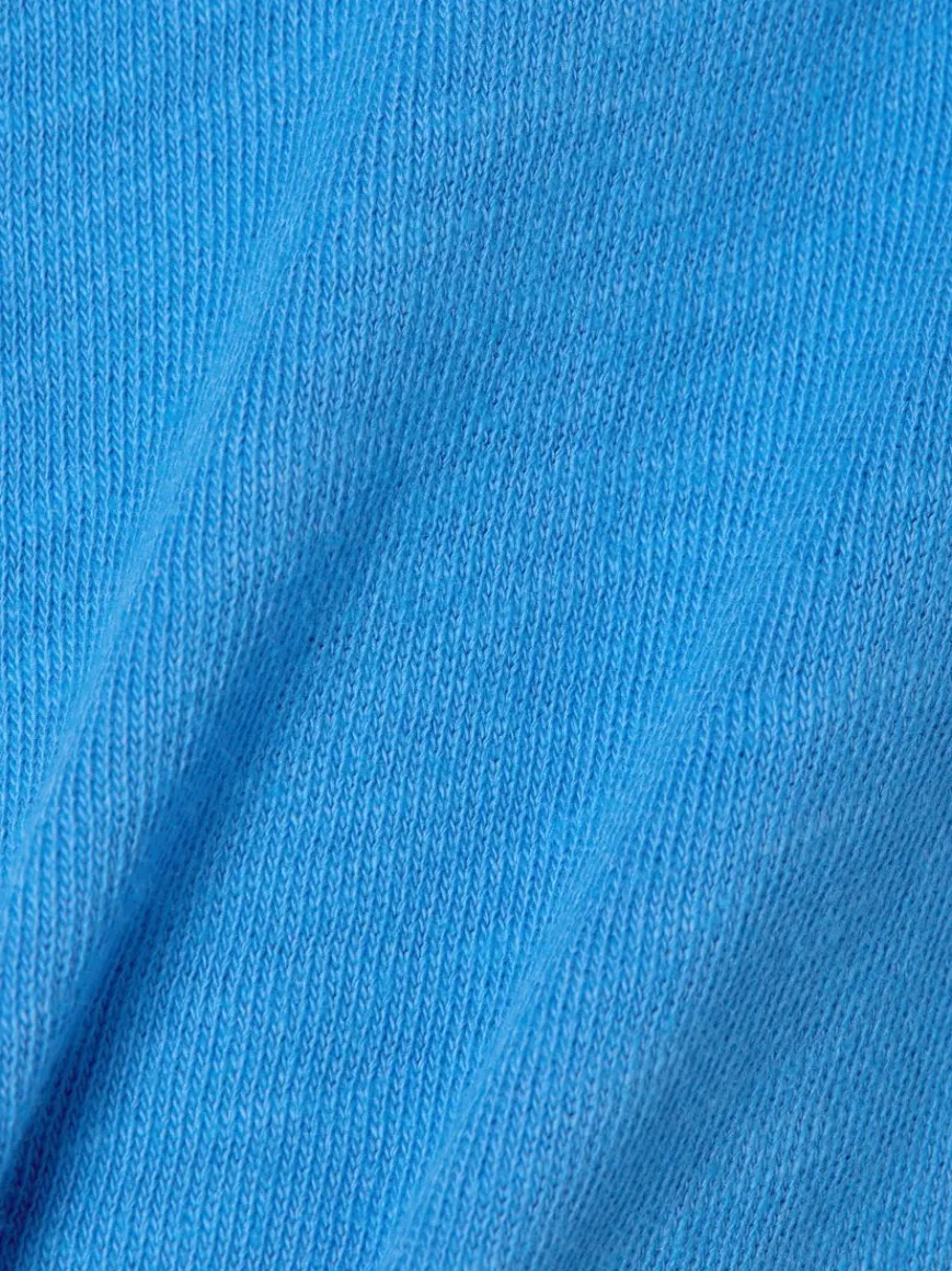 Rich & Royal Shirts & Tops*Damen Langarmshirt blau uni