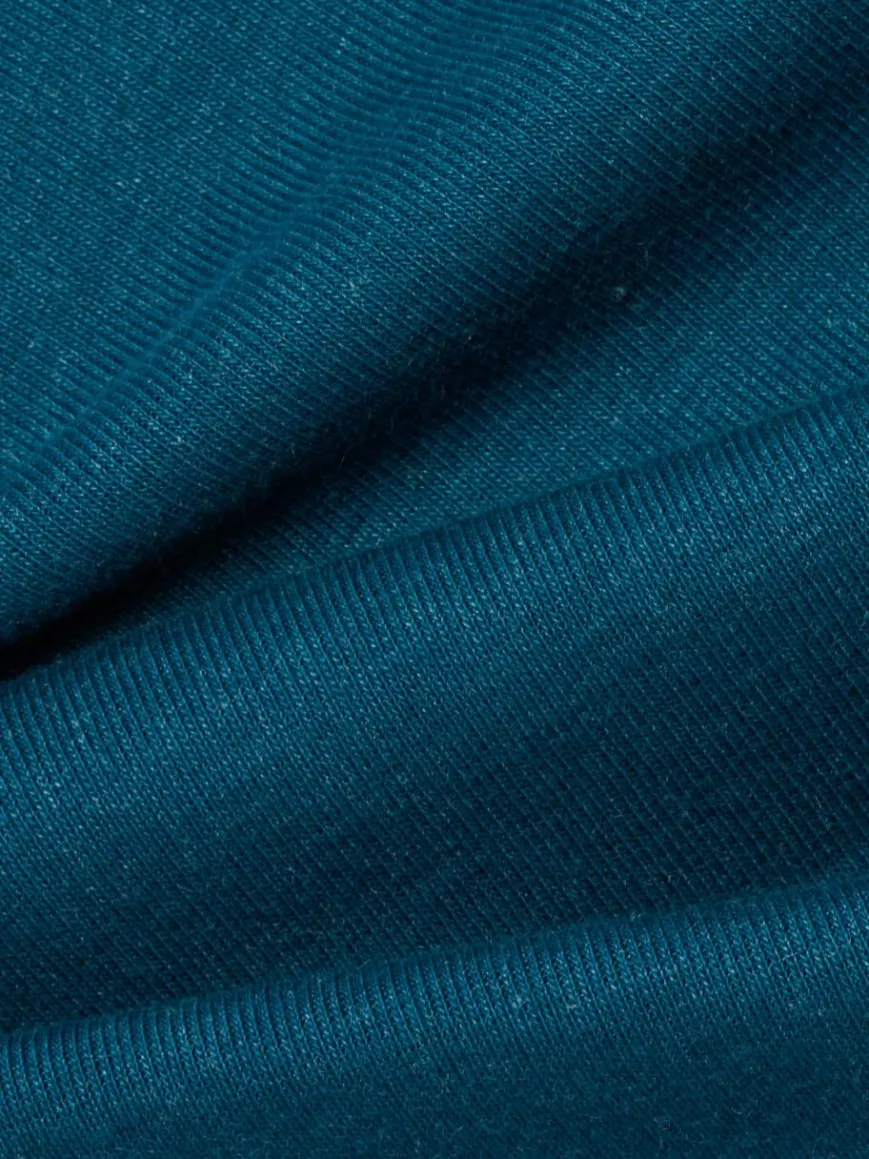 brookshire Shirts & Tops*Damen Langarmshirt petrol uni