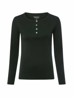 brookshire Shirts & Tops*Damen Langarmshirt tanne uni