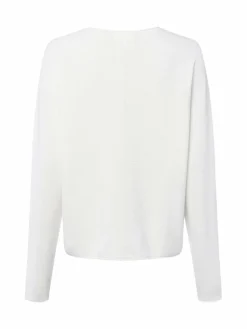 Fynch-Hatton Shirts & Tops*Damen Langarmshirt weiß uni