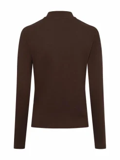 Marie Lund Sweatshirts & Sweatjacken*Damen Langarmshirt schoko uni