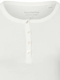 brookshire Shirts & Tops*Damen Langarmshirt weiß uni