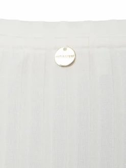 Rich & Royal Shirts & Tops*Damen Langarmshirt ecru uni