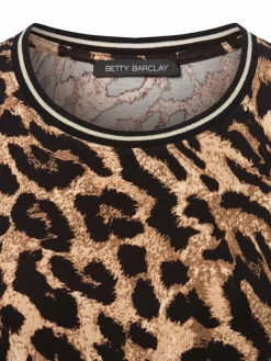 Betty Barclay Shirts & Tops*Damen Langarmshirt schwarz braun gemustert