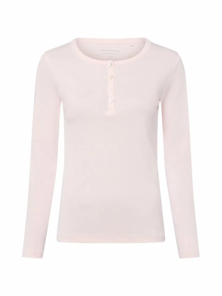 brookshire Shirts & Tops*Damen Langarmshirt rosa uni