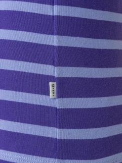 MAERZ Shirts & Tops*Damen Langarmshirt lila flieder gestreift