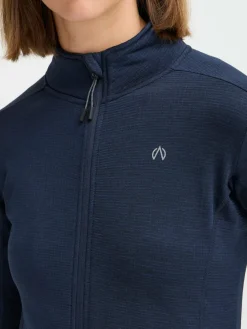 North Bend Sweatshirts & Sweatjacken*Damen Langarmshirt - NBKaja marine meliert