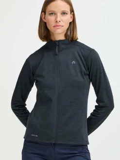 North Bend Sweatshirts & Sweatjacken*Damen Langarmshirt - NBKaja schwarz meliert