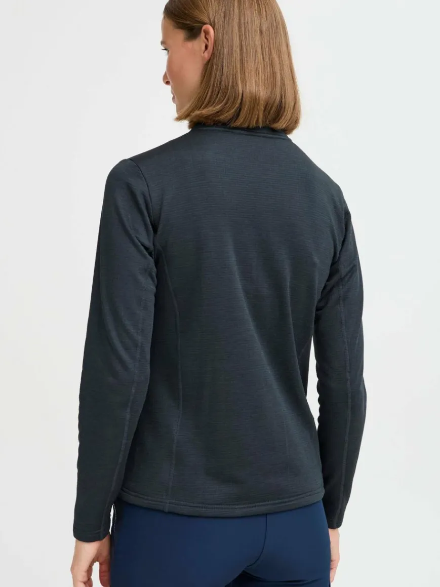 North Bend Sweatshirts & Sweatjacken*Damen Langarmshirt - NBKaja schwarz meliert