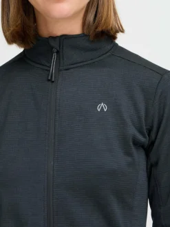 North Bend Sweatshirts & Sweatjacken*Damen Langarmshirt - NBKaja schwarz meliert