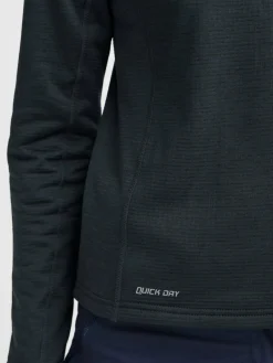 North Bend Sweatshirts & Sweatjacken*Damen Langarmshirt - NBKaja schwarz meliert