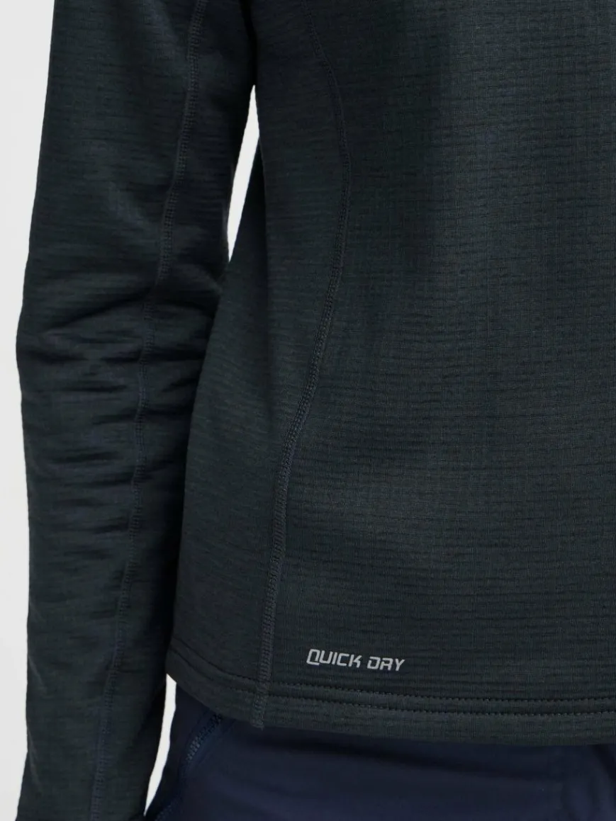 North Bend Sweatshirts & Sweatjacken*Damen Langarmshirt - NBKaja schwarz meliert