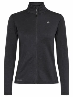 North Bend Sweatshirts & Sweatjacken*Damen Langarmshirt - NBKaja schwarz meliert