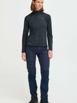 North Bend Sweatshirts & Sweatjacken*Damen Langarmshirt - NBKaja schwarz meliert