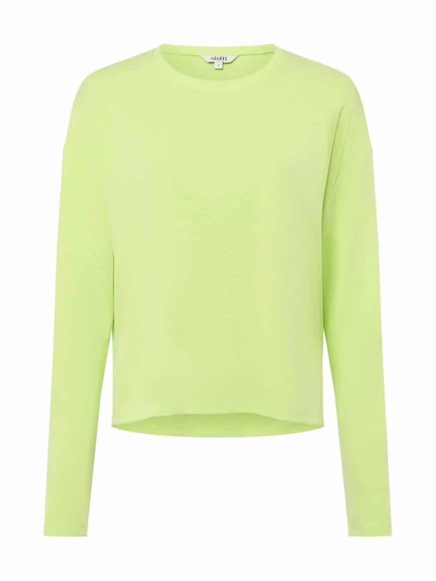mbyM Shirts & Tops*Damen Langarmshirt - Perseus-M limone uni