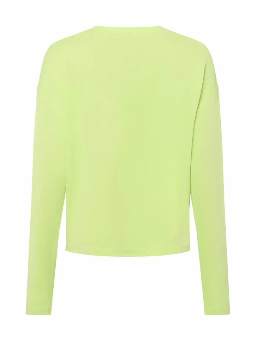 mbyM Shirts & Tops*Damen Langarmshirt - Perseus-M limone uni