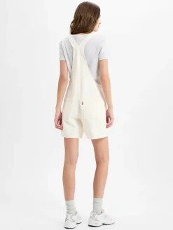 Levi's Jeans*Damen Latzhose weiß uni