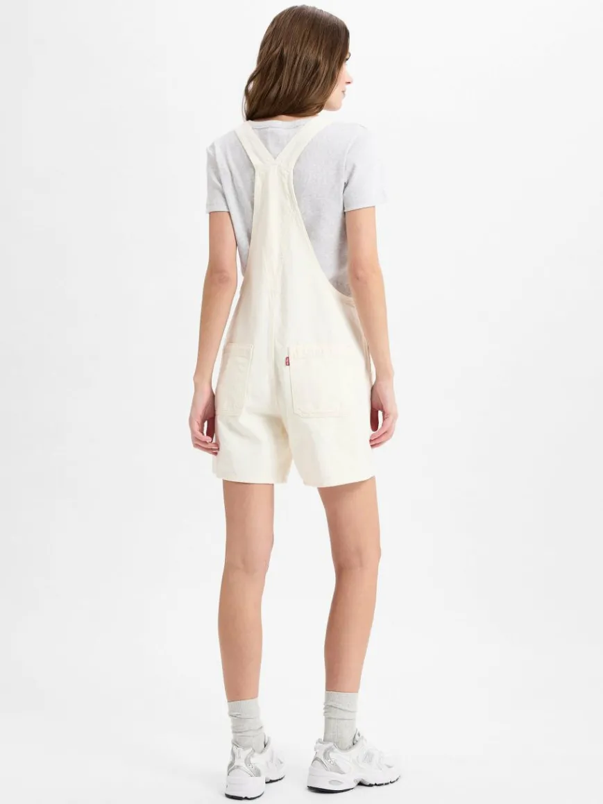 Levi's Jeans*Damen Latzhose weiß uni