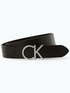 Calvin Klein Gürtel*Damen Ledergürtel schwarz uni